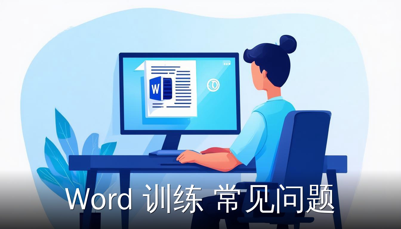 Word训练常见问题：用户使用Word编辑文档，涉及样式、页码和目录设置