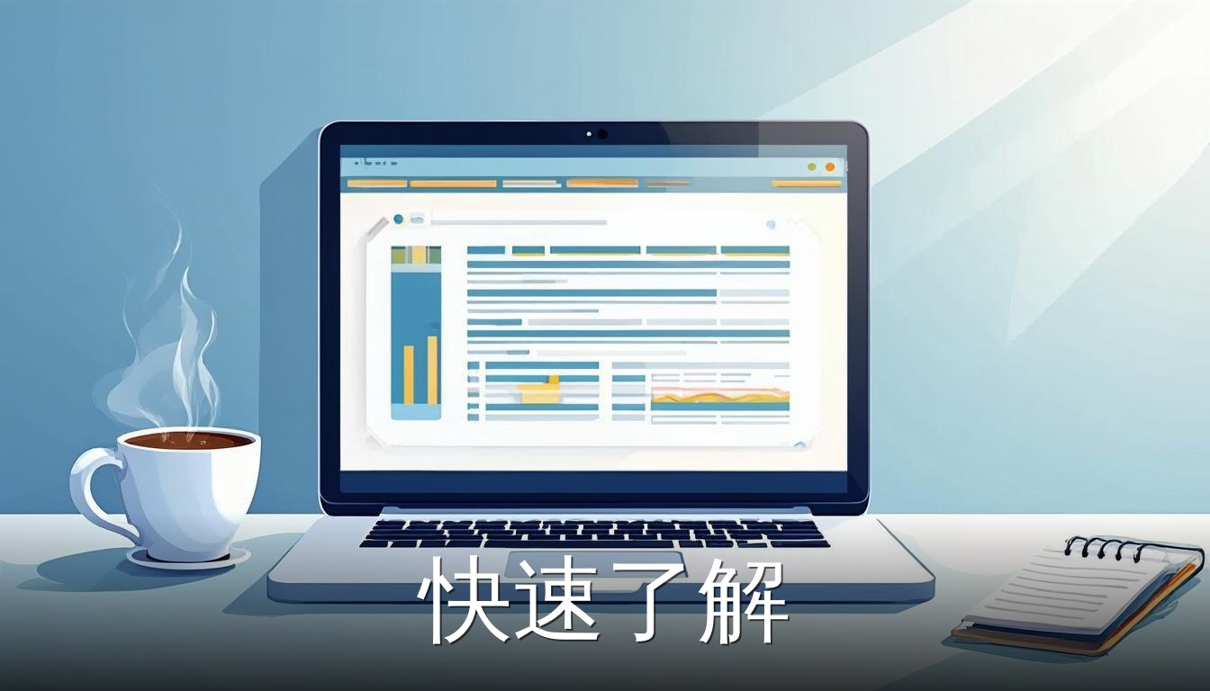 Office 练习任务入门教程：在笔记本电脑上打开Excel界面，办公桌场景